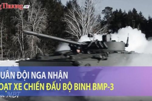 Quân đội Nga nhận loạt xe chiến đấu bộ binh BMP-3