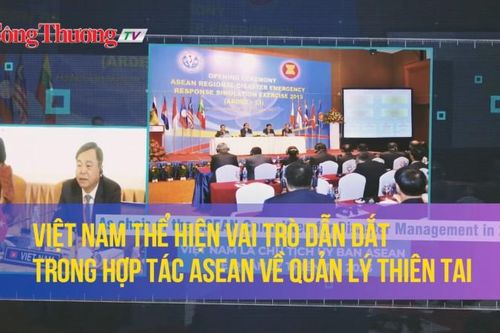 Việt Nam thể hiện vai trò dẫn dắt trong hợp tác ASEAN về Quản lý thiên tai