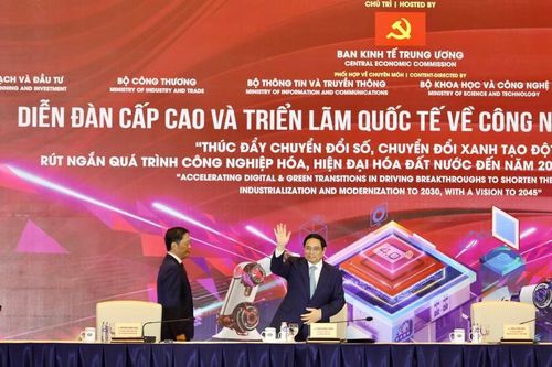 Thủ tướng Chính phủ Phạm Minh Chính tham dự Diễn đàn cấp cao về Công nghiệp 4.0 năm 2023