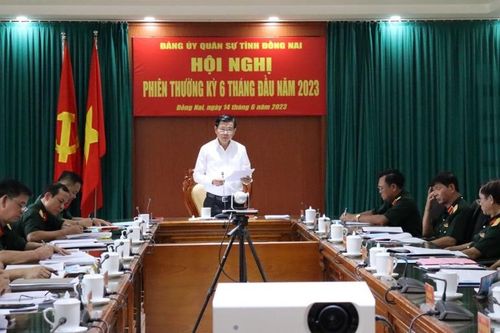 Chủ động nắm chắc tình hình, tham mưu hiệu quả nhiệm vụ quân sự quốc phòng