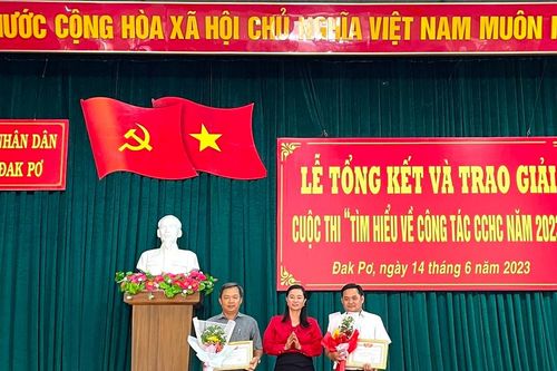 Xã Phú An đạt giải nhất cuộc thi 'Tìm hiểu về công tác cải cách hành chính năm 2023'