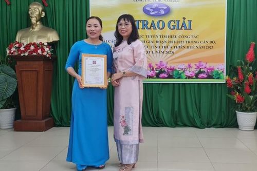 Ông Võ Bá Bình đạt giải Nhất tuần 1 hội thi cải cách hành chính