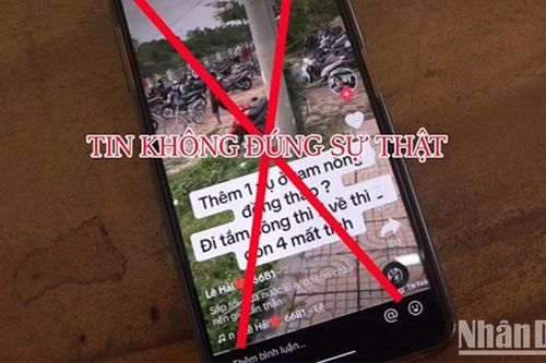 Đồng Tháp: Thông tin đuối nước do tắm sông ở Tam Nông là sai sự thật