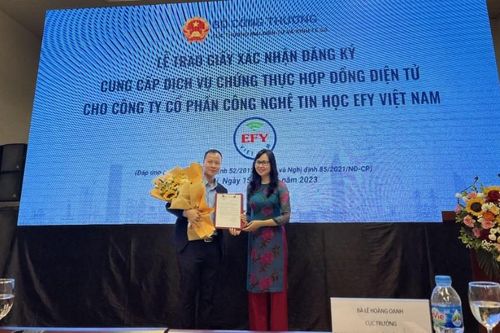 Thêm 5 doanh nghiệp đủ điều kiện cung cấp dịch vụ chứng thực hợp đồng điện tử