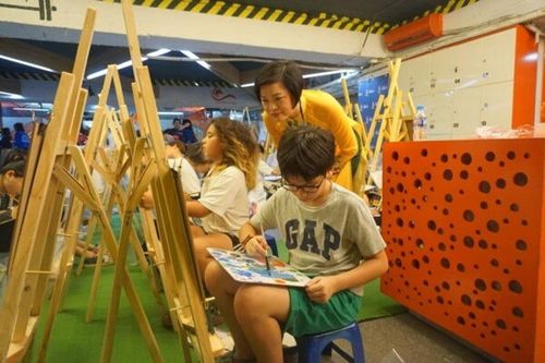 Thi vẽ tranh 'Em yêu Hà Nội - Thành phố vì hòa bình' năm 2023