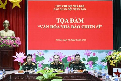 Gìn giữ văn hóa, phát huy phẩm chất tốt đẹp của nhà báo chiến sĩ