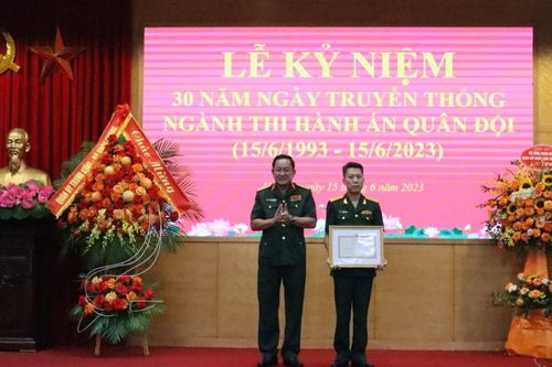 Tiếp tục phát huy vai trò của ngành Thi hành án Quân đội