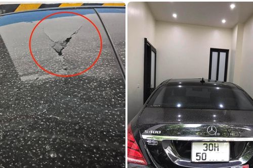 Mercedes S400 bị vỡ kính trên cao tốc, chủ xe tố bảo hiểm BSH vô trách nhiệm