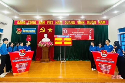 CLB Lý luận trẻ Đại học Hà Tĩnh tham dự vòng thi khu vực cuộc thi 'Ánh sáng soi đường' 2023
