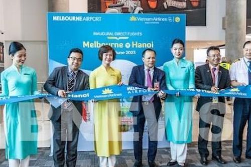 Vietnam Airlines khai trương đường bay Hà Nội - Melbourne