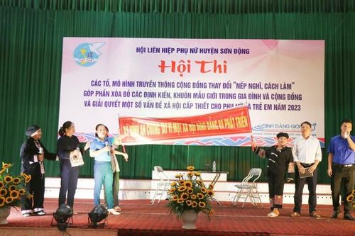 Thi mô hình truyền thông, vận động xóa bỏ định kiến giới, bạo lực gia đình