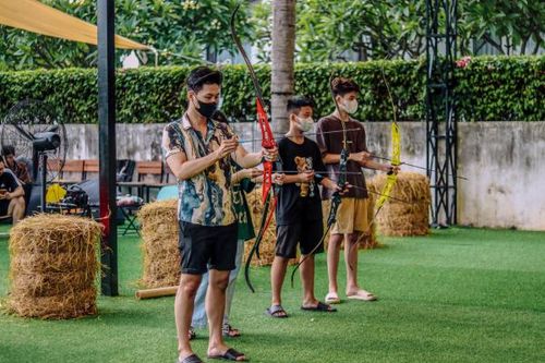 Khu du lịch Champa Island Nha Trang: Khai trương dịch vụ chèo SUP và Bắn cung chiều 16-6