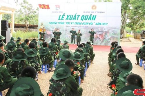 Chương trình 'Học kỳ trong quân đội' năm 2023