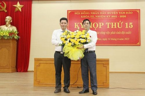 Vĩnh Phúc: Ông Nguyễn Xuân Phương được bầu làm Chủ tịch UBND huyện Tam Đảo