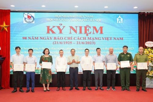 Hội Nhà báo thành phố Hà Nội kỷ niệm 98 năm ngày Báo chí Cách mạng Việt Nam