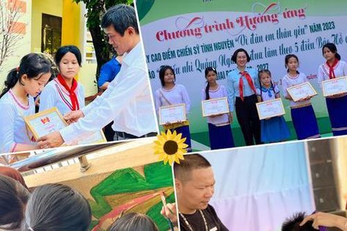 Ngày cao điểm Chiến sĩ tình nguyện 'Vì đàn em thân yêu': Muôn vàn niềm vui!