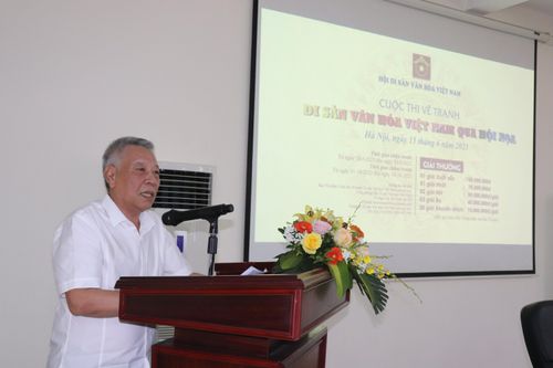 Phát động cuộc thi vẽ tranh với chủ đề 'Di sản văn hóa Việt Nam qua hội họa'.
