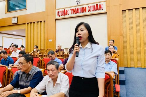 Cử tri quận Thanh Xuân kiến nghị đẩy mạnh giải pháp chống ùn tắc giao thông