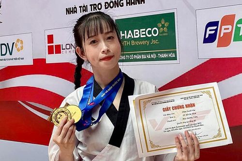 Hot girl làng võ Châu Tuyết Vân giành cú đúp HCV, khẳng định vai trò 'độc tôn' ở giải quốc gia