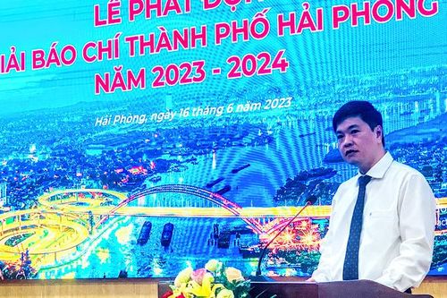 Phát động Giải Báo chí thành phố Hải Phòng năm 2023-2024
