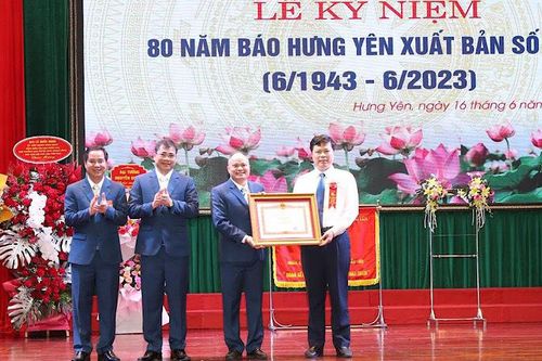 Báo Hưng Yên kỷ niệm 80 năm xuất bản số đầu