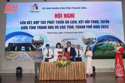 Thanh Hóa hợp tác phát triển du lịch với các địa phương