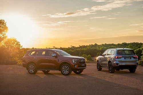 Top xe SUV 7 chỗ tại Việt Nam tháng 5/2023, Ford Everest dẫn đầu