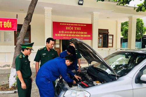 BĐBP Bình Định, Cao Bằng: Thi xe tốt, lái xe an toàn cấp cơ sở năm 2023