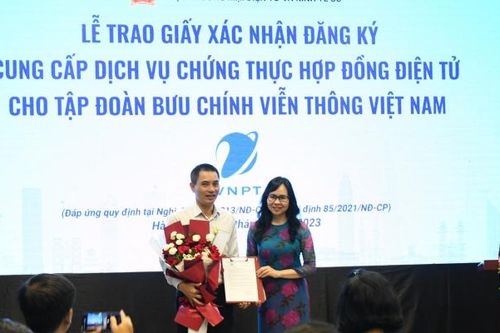 VNPT chính thức được cấp phép cung cấp dịch vụ chứng thực hợp đồng điện tử tại Việt Nam