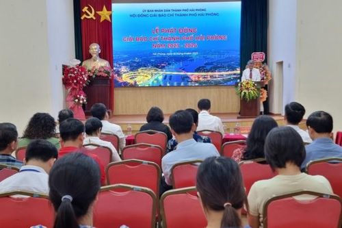 Phát động Giải Báo chí thành phố Hải Phòng năm 2023-2024