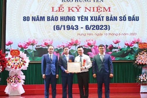 Báo Hưng Yên kỷ niệm 80 năm xuất bản số đầu và ra mắt giao diện mới