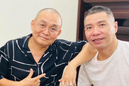 Sang thăm NSND Công Lý, NSƯT Xuân Hinh có lời nhắn bất ngờ liên quan đến vợ trẻ của 'Cô Đẩu'