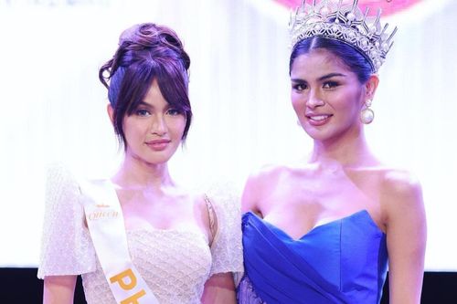 Hoa hậu Chuyển giới Philippines 2023 hớ hênh trên sân khấu vì ham mặc đồ mỏng