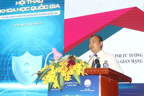Hội thảo khoa học quốc gia 'An ninh mạng và Mật mã trong nền an ninh quốc gia'