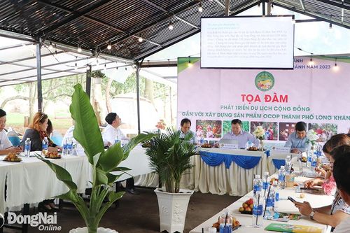 Tọa đàm phát triển du lịch cộng đồng gắn với xây dựng sản phẩm OCOP TP.Long Khánh