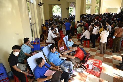 Đồng Tháp: Hành trình đỏ và tôn vinh người hiến máu tình nguyện