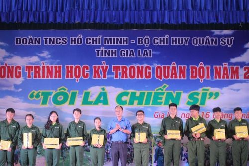 Gia Lai: Bế mạc chương trình 'Học kỳ trong quân đội'