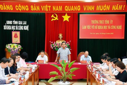 Bí thư Tỉnh ủy Hồ Văn Niên: Cần thường xuyên tổ chức các hoạt động xúc tiến phát triển thị trường KH-CN