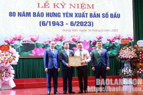 Báo Hưng Yên kỷ niệm 80 năm xuất bản số đầu tiên