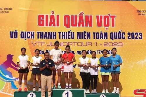 VĐV Sơn La đoạt thành tích cao tại Giải Quần vợt vô địch Thanh thiếu niên toàn quốc năm 2023