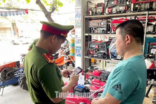Công an tỉnh khuyến cáo sử dụng máy phát điện an toàn đề phòng cháy, nổ