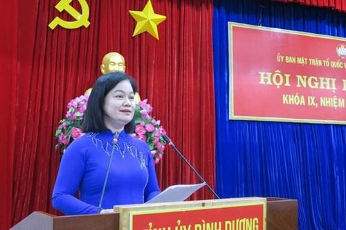 Bí thư Huyện ủy Phú Giáo giữ chức Chủ tịch Mặt trận tỉnh Bình Dương