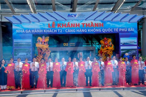 Khánh thành Nhà ga T2 - Cảng hàng không quốc tế Phú Bài