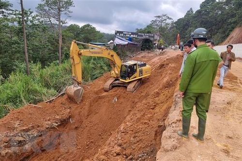 Tai nạn lao động trên công trường đèo Prenn, 2 công nhân thương vong