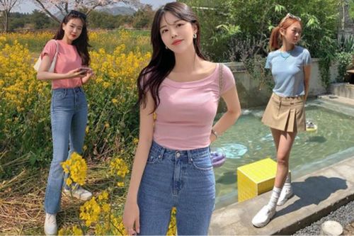 Áo phông pastel giúp bạn mặc đẹp xuyên hè