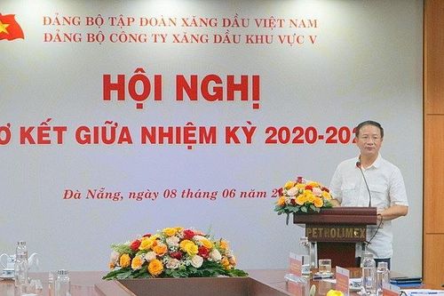 Đảng bộ Công ty Xăng dầu Khu vực V sơ kết công tác Đảng giữa nhiệm kỳ