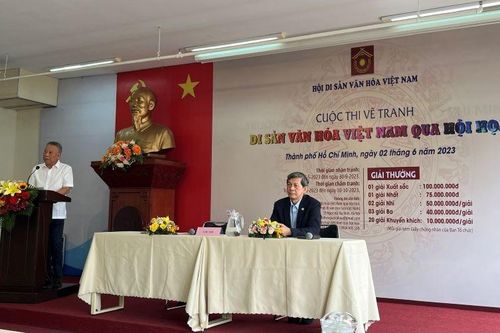 Phát động cuộc thi vẽ tranh 'Di sản văn hóa Việt Nam qua hội họa'
