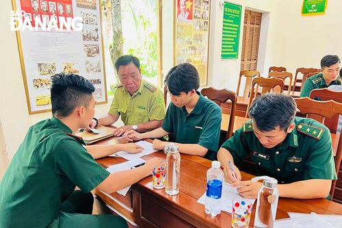 Xử phạt nhóm thanh niên đốt lửa, dựng lều trái phép ở khu vực biên giới biển