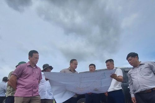 Khảo sát thực địa công trình thủy lợi Ia Thul