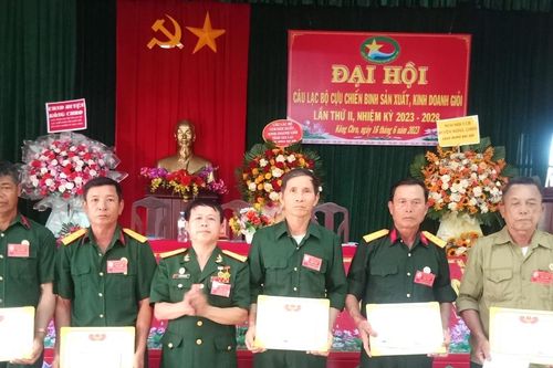 Kông Chro có 42 cựu chiến binh sản xuất kinh doanh giỏi